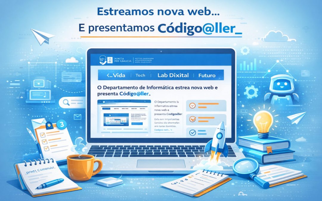 O Departamento de Informática estrea nova web e presenta Código@ller